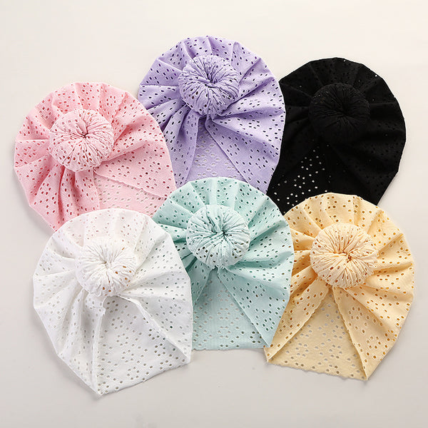 Baby Pullover Cap Cute Lace Hole Donut Baby Tire Cap Children's Headwear