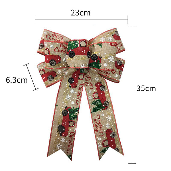 Christmas Ribbon Bows Christmas Decorative Bows DIY Bow Ribbon