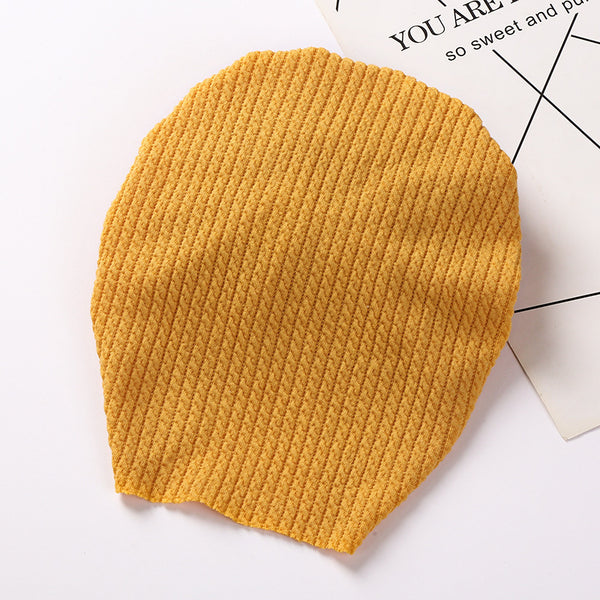 Pit Strip Children's Hat Double Bow Baby Baotou Cap Baby Warm Cap