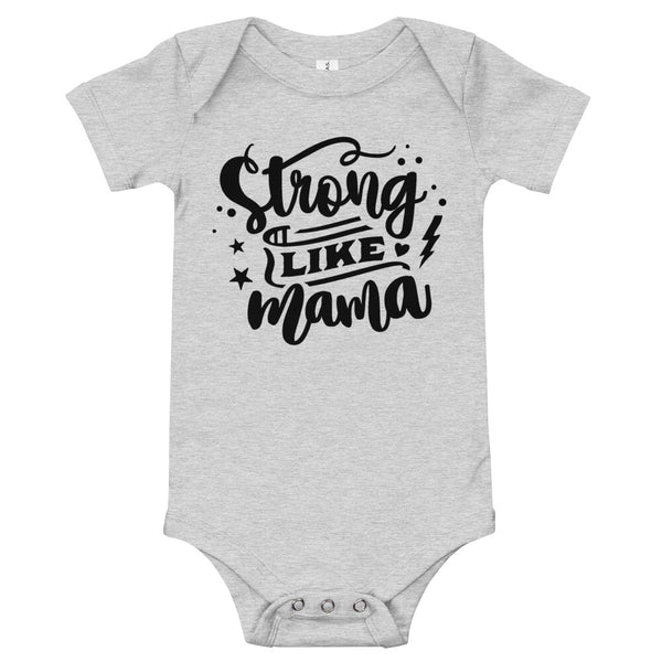 Strong Like Mama (boy)-Onesie