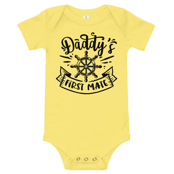 Daddy's First Mate-Onesie