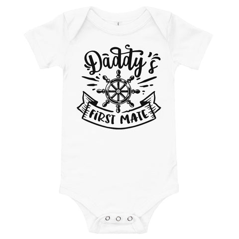 Daddy's First Mate-Onesie