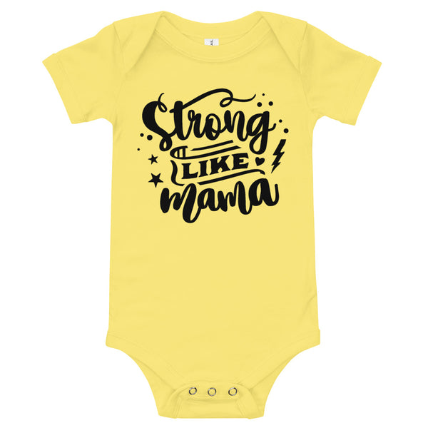 Strong Like Mama (boy)-Onesie