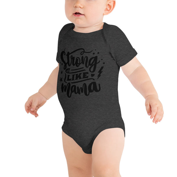 Strong Like Mama (boy)-Onesie