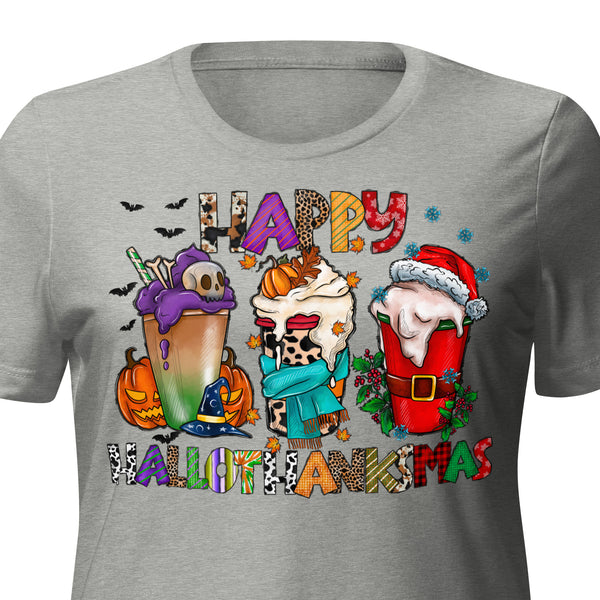 Happy Hallothanksmas Women’s T-Shirt