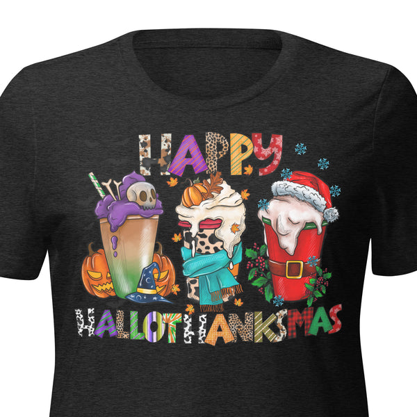 Happy Hallothanksmas Women’s T-Shirt