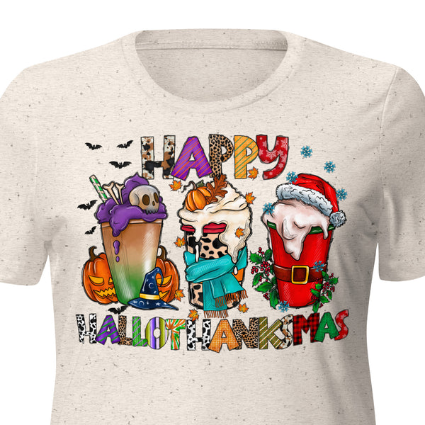 Happy Hallothanksmas Women’s T-Shirt