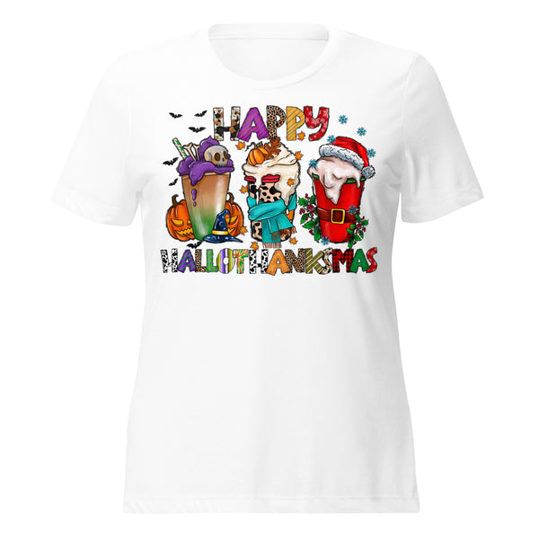 Happy Hallothanksmas Women’s T-Shirt